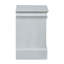 Table de chevet 2 tiroirs Platinum