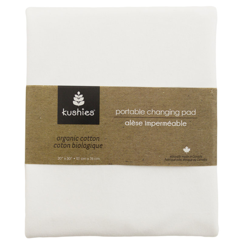 Coussin de changement portatif, Blanc