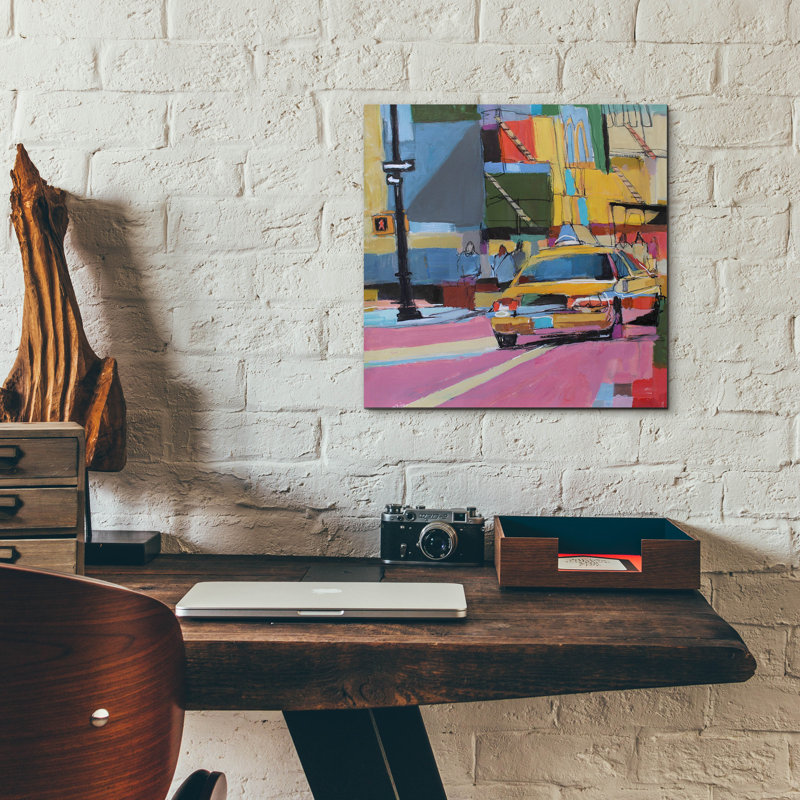 «Midtown Mosaic» par Patti Mollica, H 12 po x l 12 po x P 0,13 po