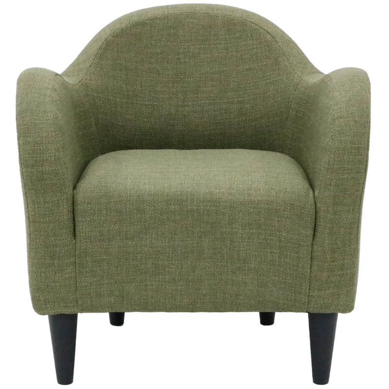 Fauteuil de 30,5 po de large Reider, Green Polyester Blend