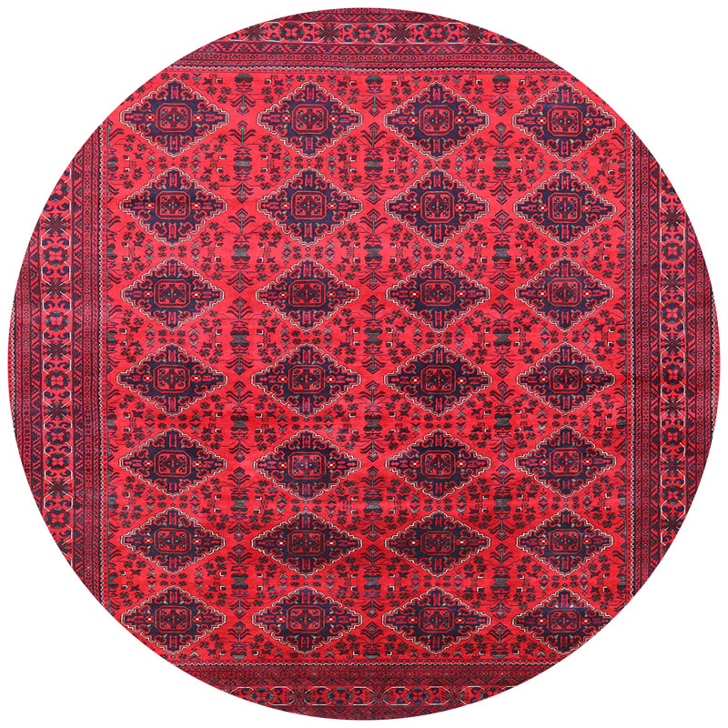 Tapis rouge Hillary Southwestern, Rond 6 pi