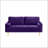 65-Inch Minimalist Velvet Sofa With Metal Legs, Thick Cushions For Living Room Or Bedroom Comfort-1058881701
