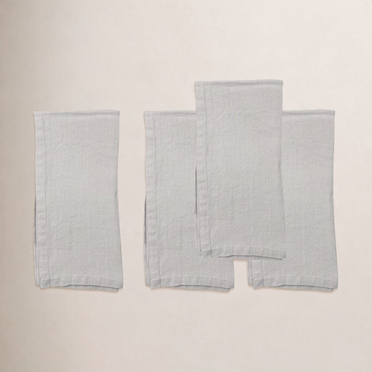 Stonewashed Linen Napkin, Stone