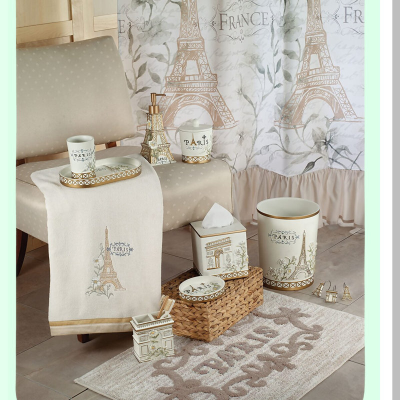 Paris Botanique Soft Cotton Hand Towel - 30x16 - Ultra Absorbent and Luxuriously Soft
