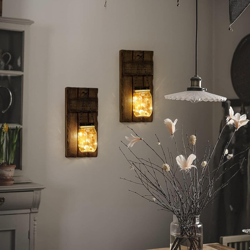 Wall Candle And Wall Lamp