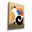  «Calico Cat and Bluebird» par Gabriela Avila, art mural sur toile, 40 po x 54 po-1198438342