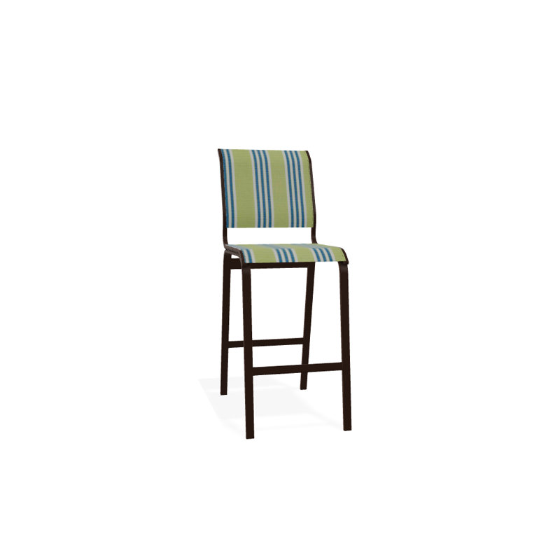 Holna Outdoor Stool, Textured Kona, Limelite