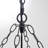 Haner 5 - Light Iron Dimmable Empire Chandelier