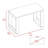 Aurora Writing Computer Desk