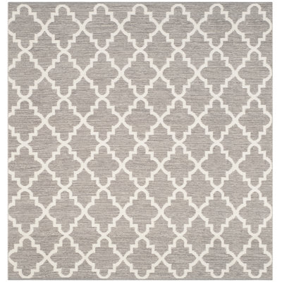 Lockbourne Hand Woven Cotton Geometric Rug
