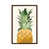 Toile avec cadre en bois brun classique n'est pas disponible