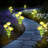 6-Pack 3-Head Solar Spider Lily Light - Yellow