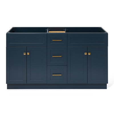 Paulla 60'' W Double Bathroom Vanity Base