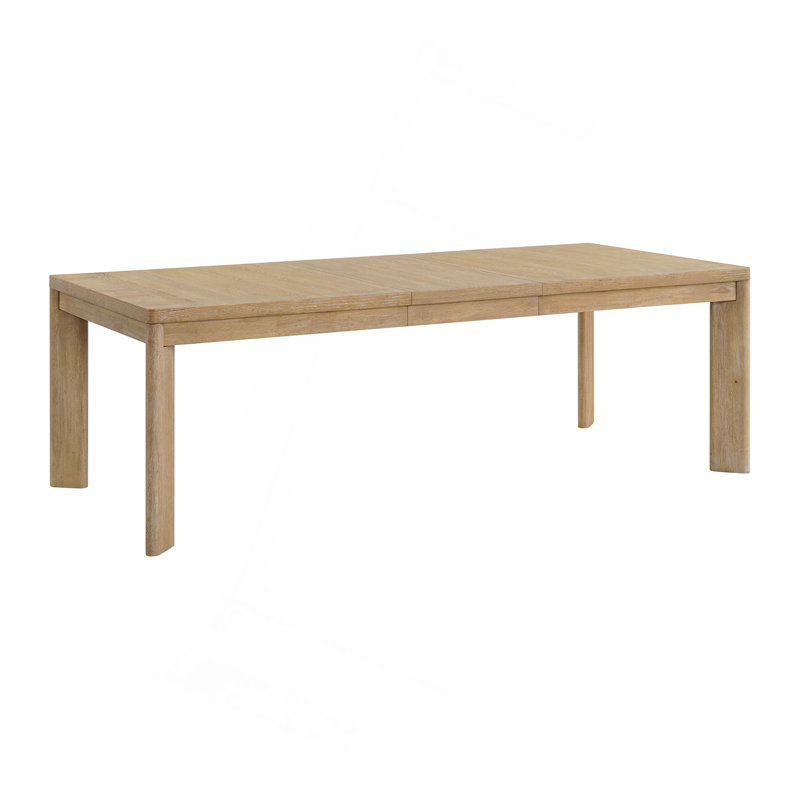 Brown Dining Table With Leaf