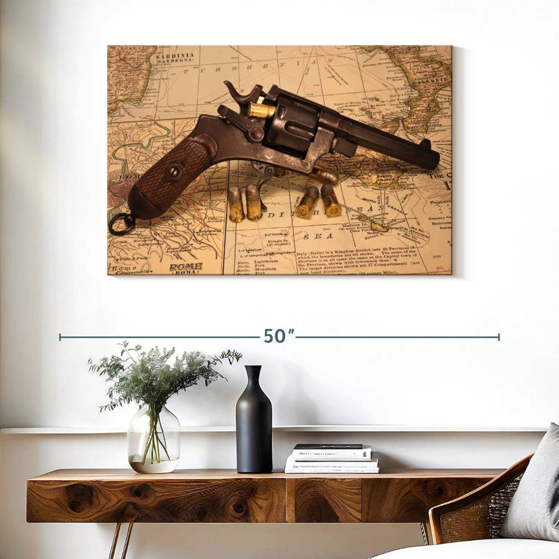 Conquer The World, 26" H x 39" W