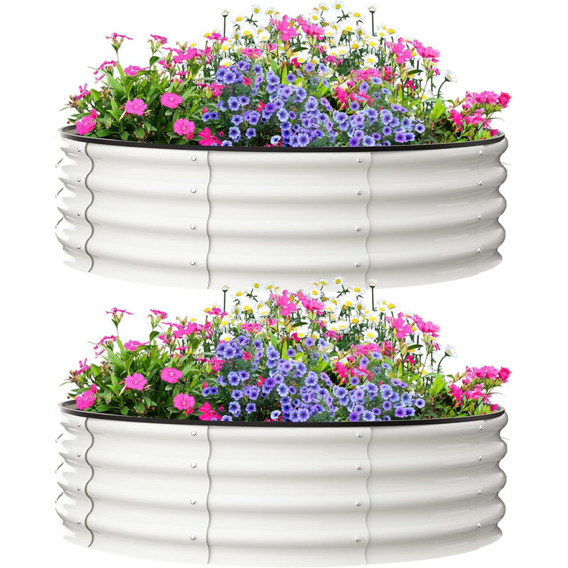 Raised Garden Bed, Beige