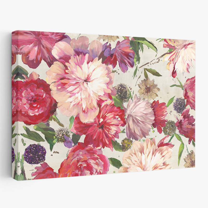 Plantes, fleurs, art mural Amoroso, H 16 po x l 24 po