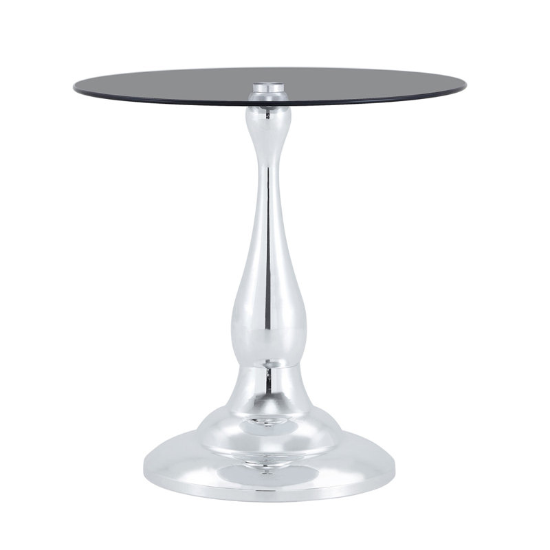 Table de bout haute 20,3 po, Silver, Grey