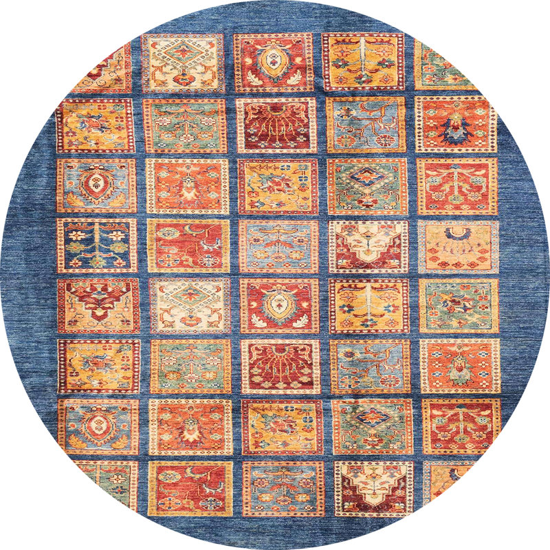 Tapis abstrait moderne 3431, Rond 4 pi