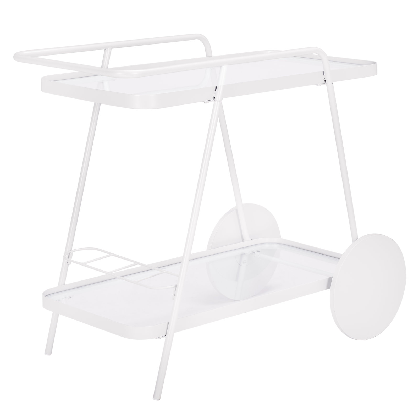 Cullin Bar Cart, White