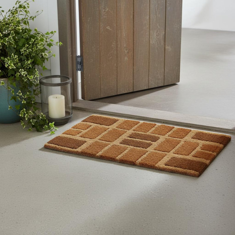 Paillasson brun 18 po x 30 po