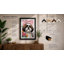 Flower Market Pup Modern - Print-340146861-340146854