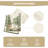 Table Runner - Forest Green, Deer & Bunny, Spring & Summer Table Décor