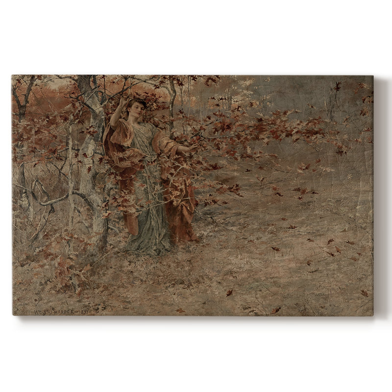 Paysages rétro-DL XXVII -Galerie enveloppée Cavas, 12 x 18