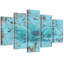5 Piece No Frame Print on Canvas-777020944
