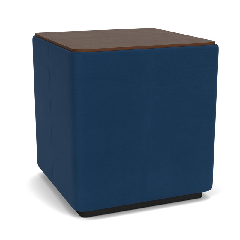 Table de salon avec plateau en stratifié Darsey, Noir; Patriot Plus Blue Ridge, Noyer Riftwood, 20"