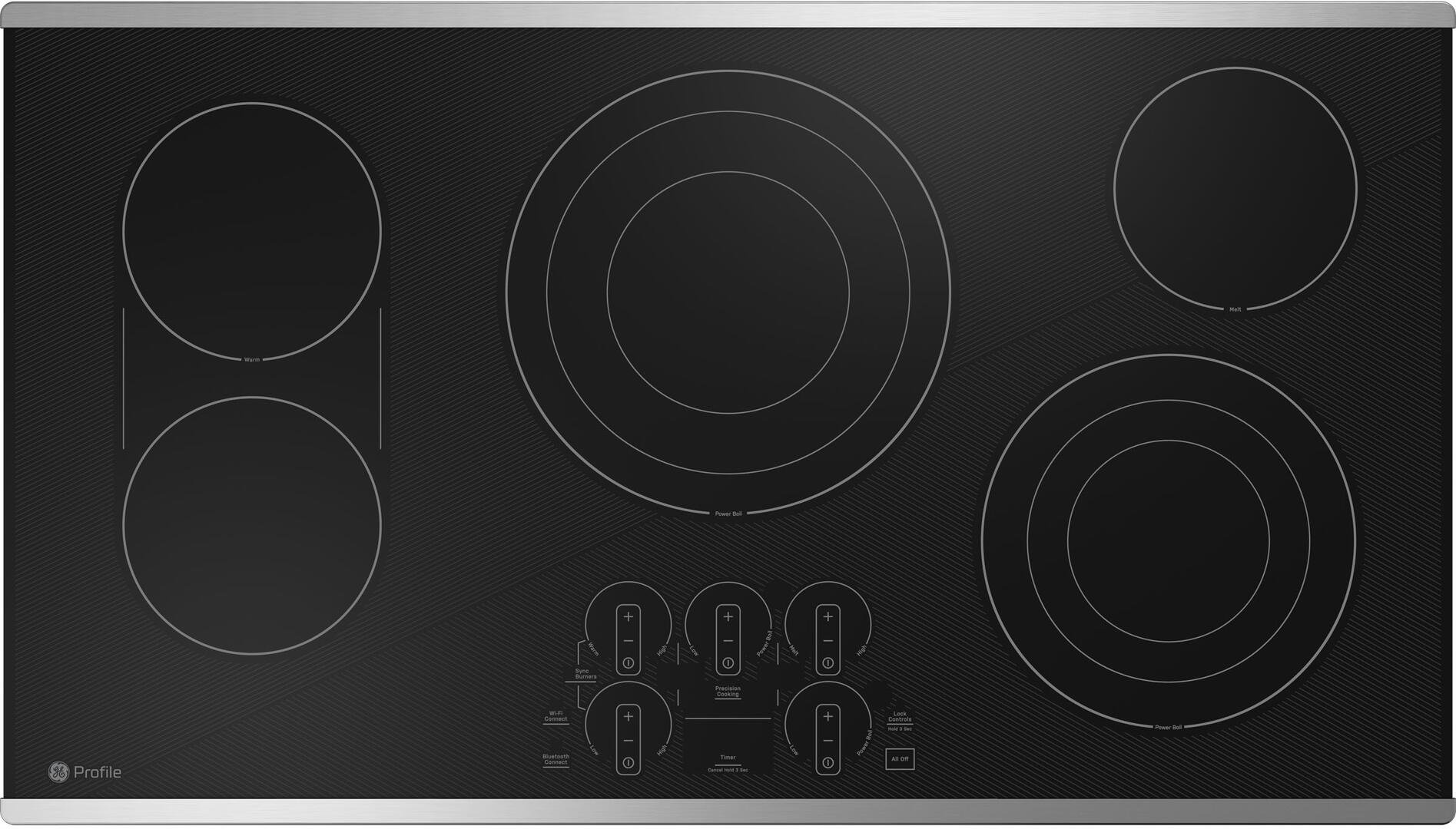 GE Profile™ 36" Electric Cooktop with 5 Elements & Reviews Wayfair