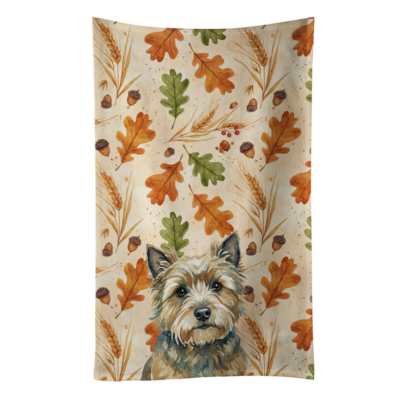Serviette de cuisine tricolore Sheltie, Cairn Terrier