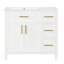 36'' Single Bathroom Vanity with Ceramic Top
