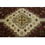 Tapis oriental rouille 5 x 8