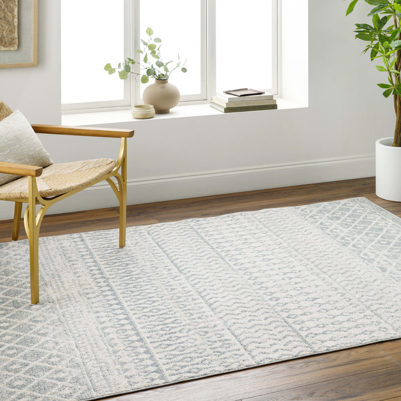 Glenaire Geometric Area Rug, Rectangle 60 x 90cm