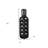 Black Ceramic Pierced Geometric Cylinder Table Vase-1453439245
