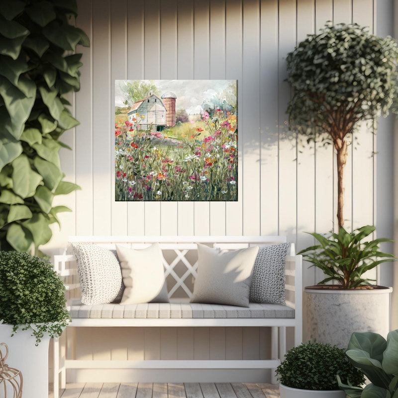 Art sur toile Farmstead Barn