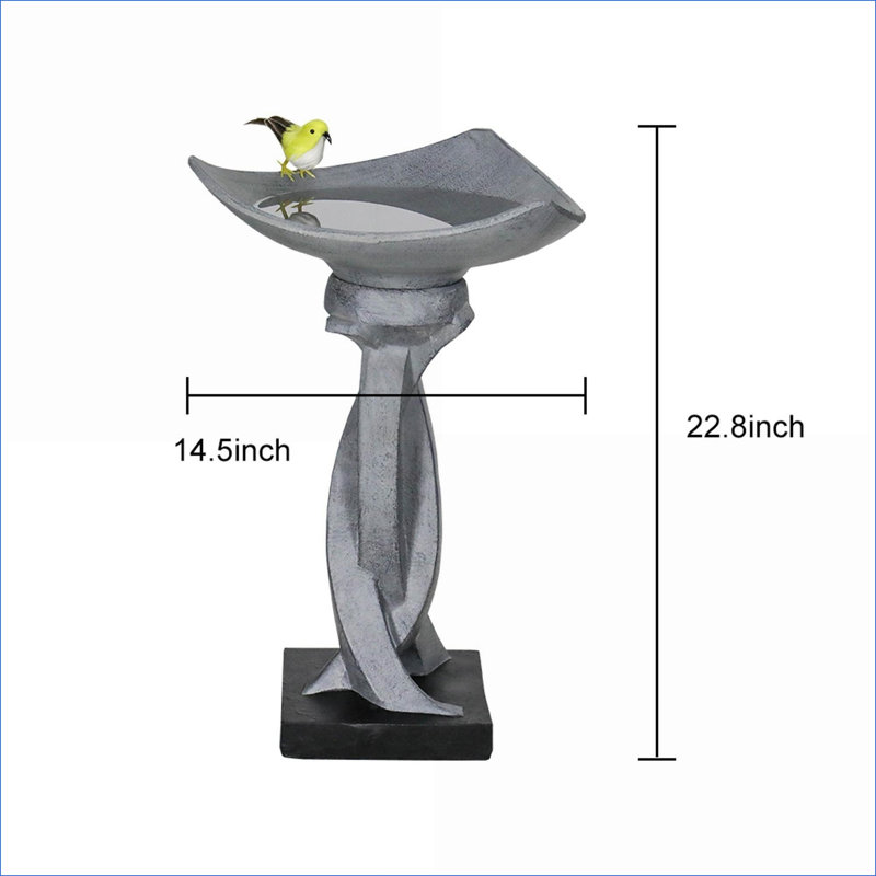 Wrought Studio™ Bird Baths | Modern 22.8