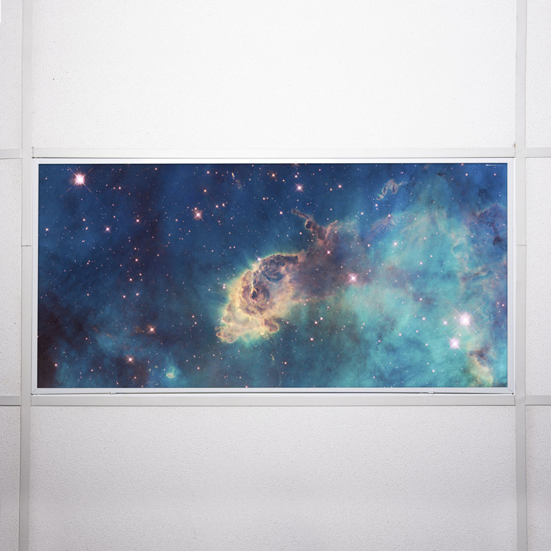 Octo Lights - Fluorescent Light Covers - Flexible Decorative Light Diffuser Panels - Astronomy - For Classrooms And Offices - Astronomy 017
