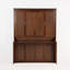 Grand lit escamotable en bois, lit escamotable mural peu encombrant, armoire murale, avec vérins à gaz-112706645