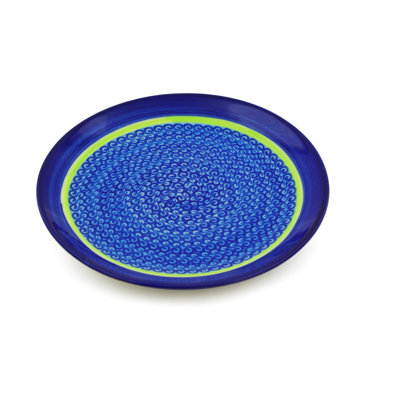 Assiette d’apéritif de poterie polonaise 8 po