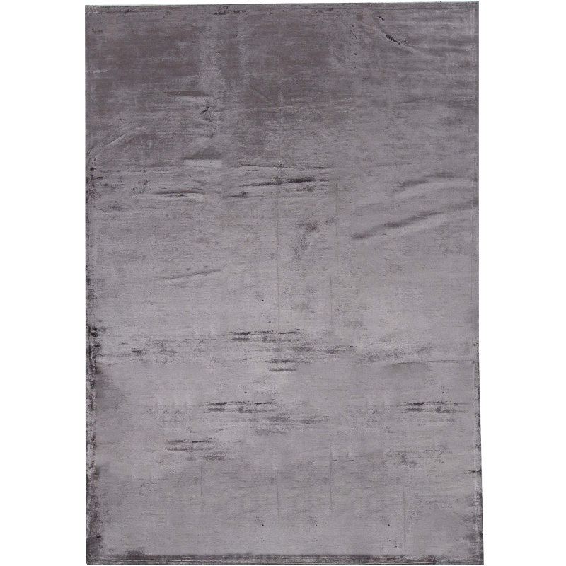 Tapis brun noué à la main de haute qualité