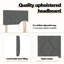 European Single (90 x 200 cm) Headboard-850517667