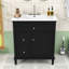 Meuble-lavabo autoportant moderne avec lavabo en céramique, tiroir rabattable et tablette réglable-1900887358-1900887355