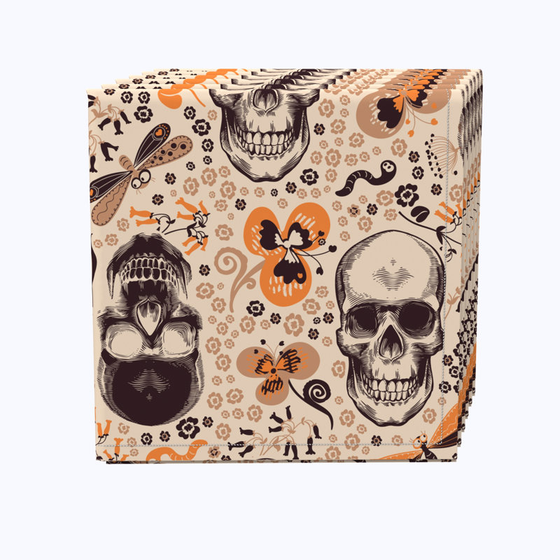 Dasanii 100% Cotton No Pattern Square Napkin
