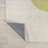 Ashaunti Minimalist Geometric Machine-Washable Cream/Moss Rug-430939810