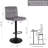 Swivel Adjustable Height Bar Stool-98947175