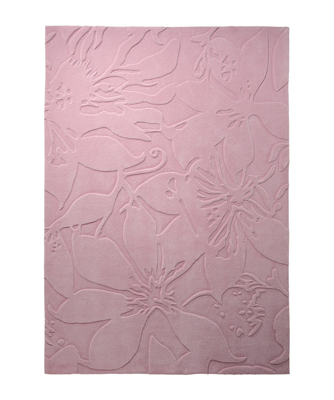 Lily Floral Hand Woven Area Rug, 170 x 240cm