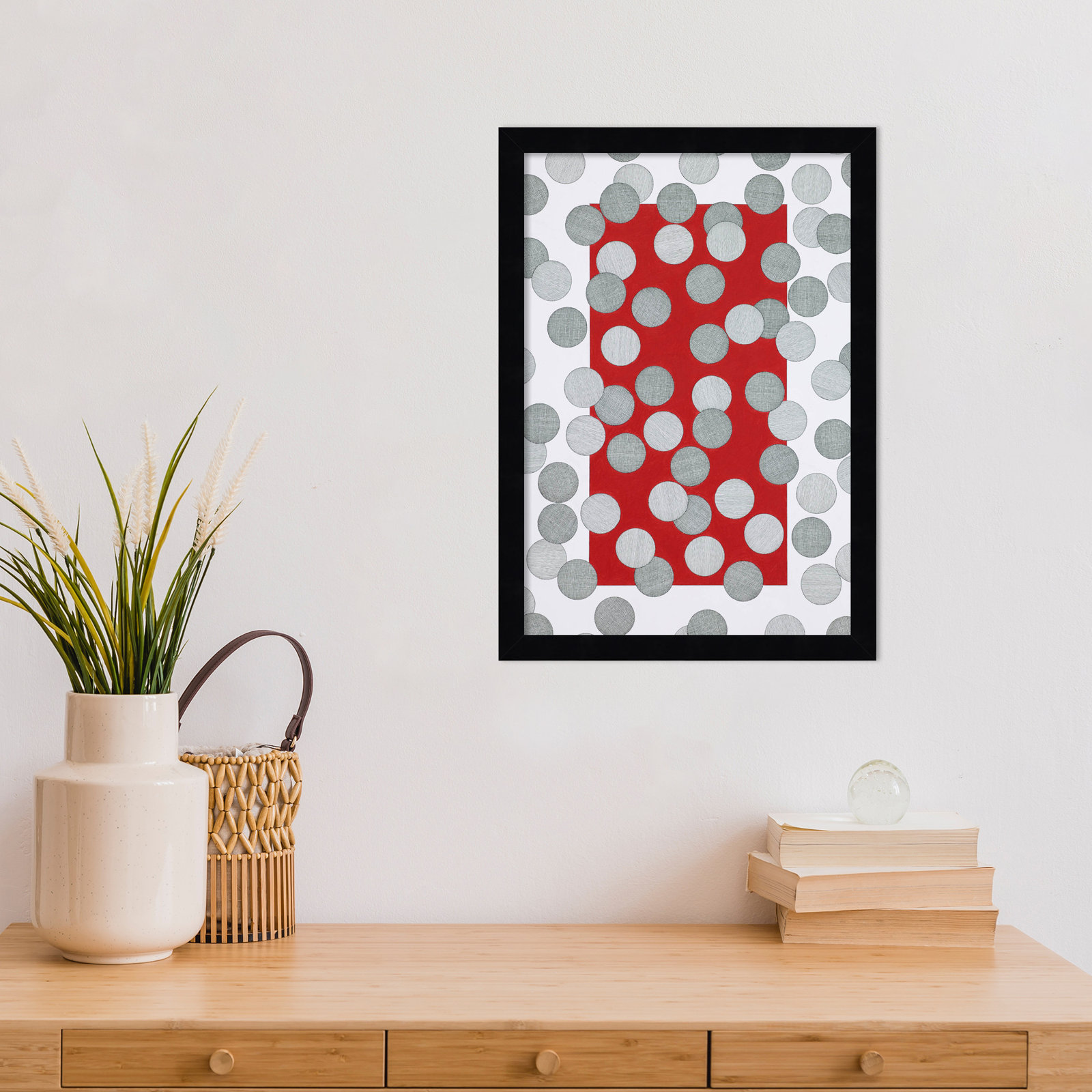 Over the Hills and Far Away Print, Black, 17" H x 12" W x 1" D