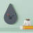 Ullyot MDF Wall Clock with Aluminum Hands and Silent Non-Ticking Teardrop Shaped Design-1544923237-1538751425